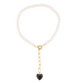 Shangjie OEM Gold Pearl Jewelry Collier Collier minimaliste Collier Minimaliste en plusieurs couches